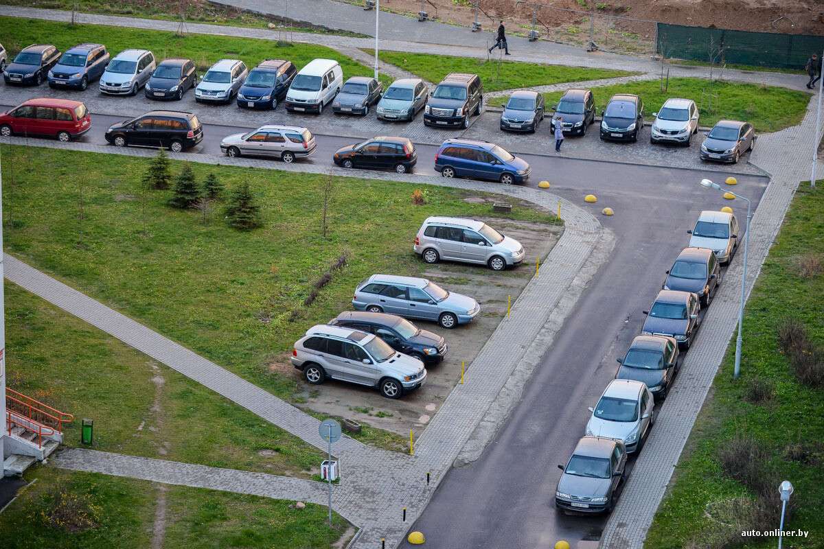 Как организовать собственную парковку во дворе