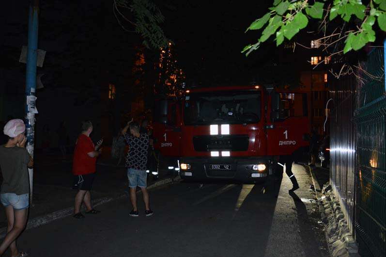 В Днепре произошел пожар в студенческом общежитии, Новости Днепра