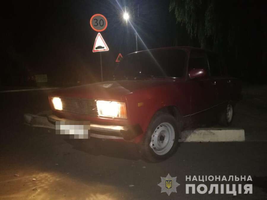 На Днепропетровщине пьяный водитель убегал от полиции и попал в ДТП, Новости Днепра