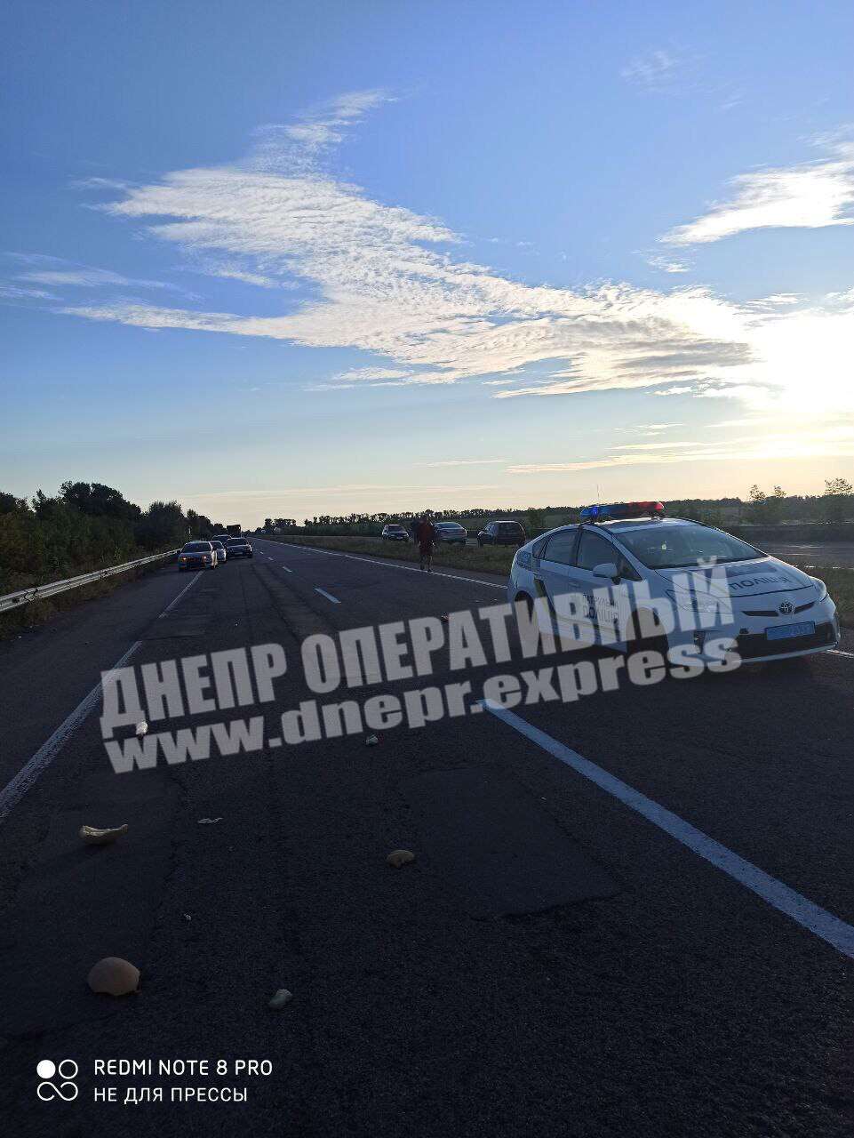 Под Днепром 71-летний водитель Таврии выехал на «встречку» и врезался в Toyota: есть пострадавшие (фото 18+)