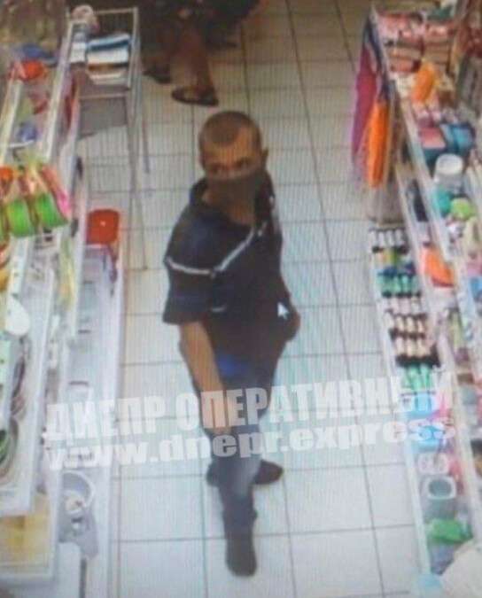 В Днепре мужчина обворовал сеть магазинов и попал на камеру наблюдения, видео. Новости Днепра