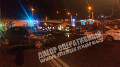 В Днепре на Слобожанском проспекте произошло смертельное ДТП