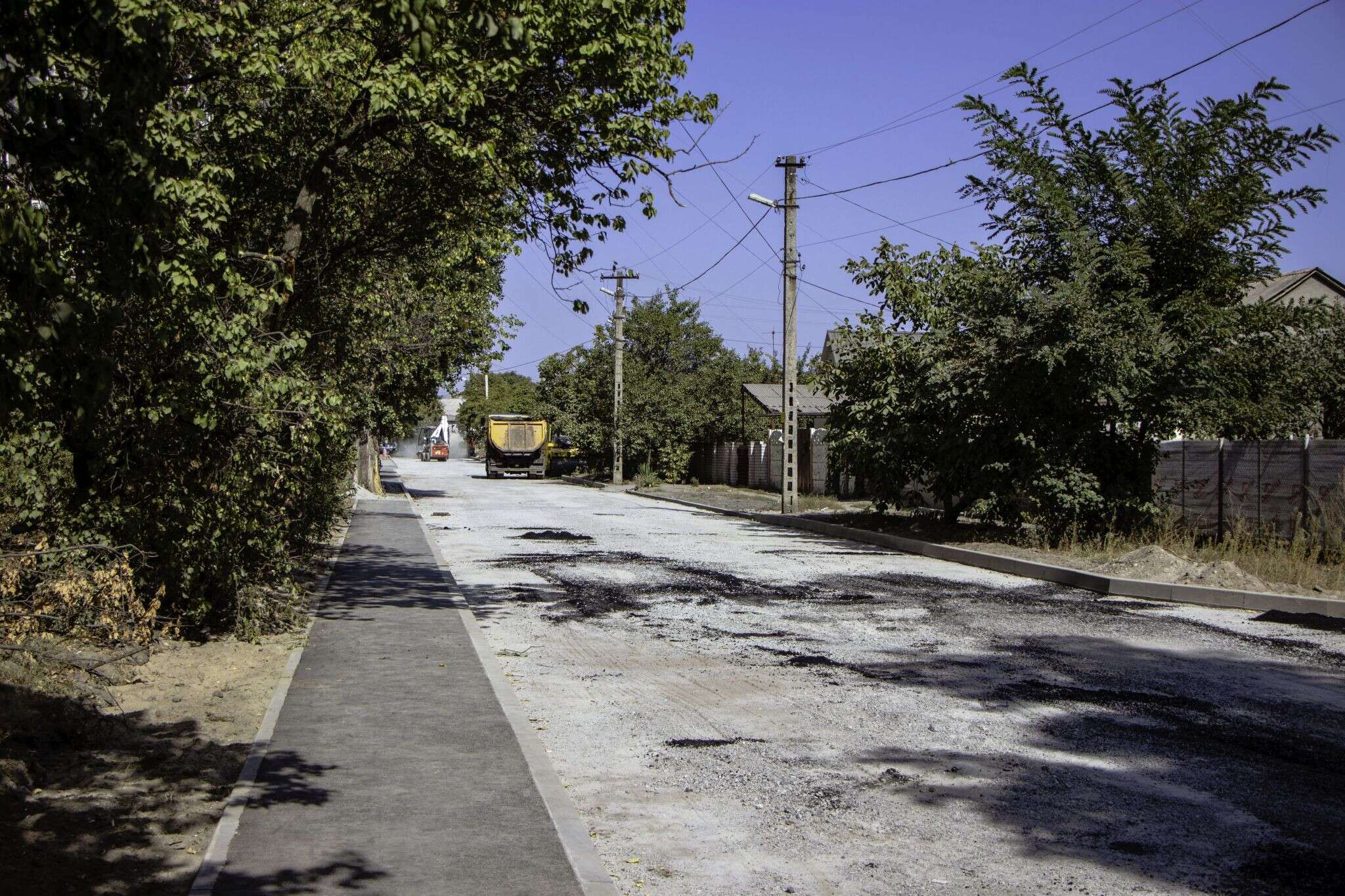 В Днепре заканчивают ремонт дороги по улице Хабаровской: фото
