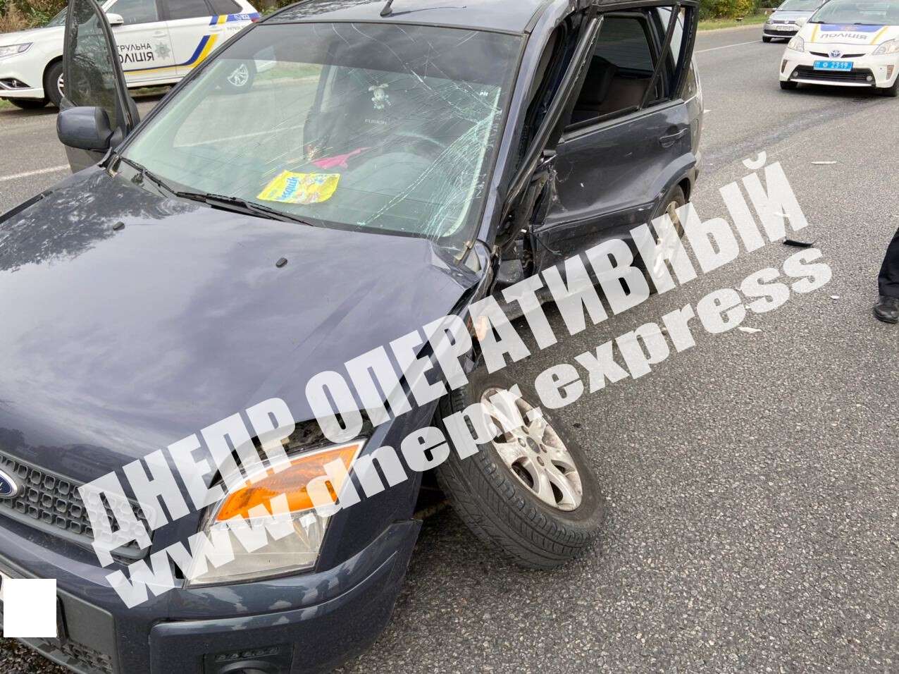 В Днепре на Запорожском шоссе произошло смертельное ДТП: фото