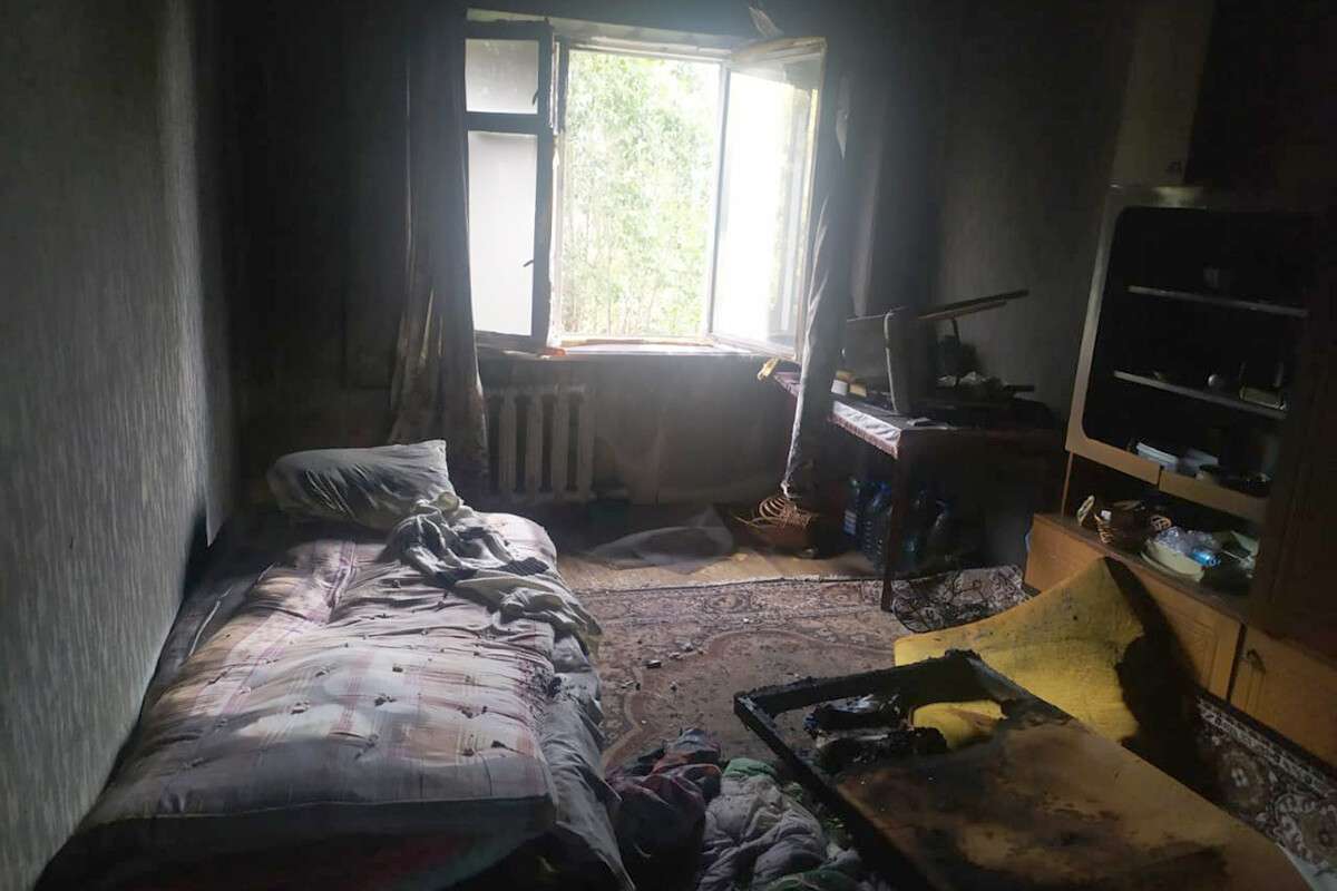 В Днепре во время пожара в многоэтажке погиб 59-летний мужчина. Новости Днепра