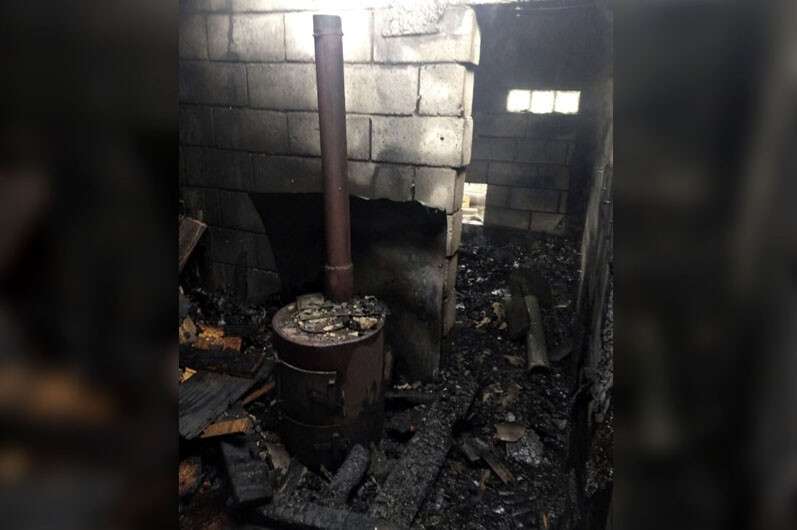 Под Днепром пенсионер спасая имущество от огня, получил сильные ожоги