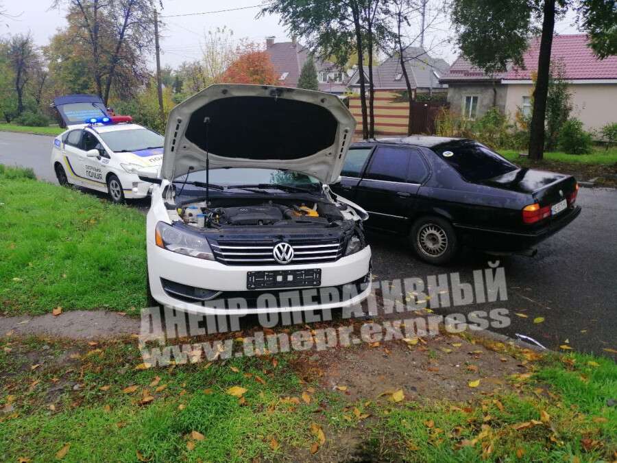 В Днепре на Надежды Алексеенко BMW "влетел" в Volkswagen: фото