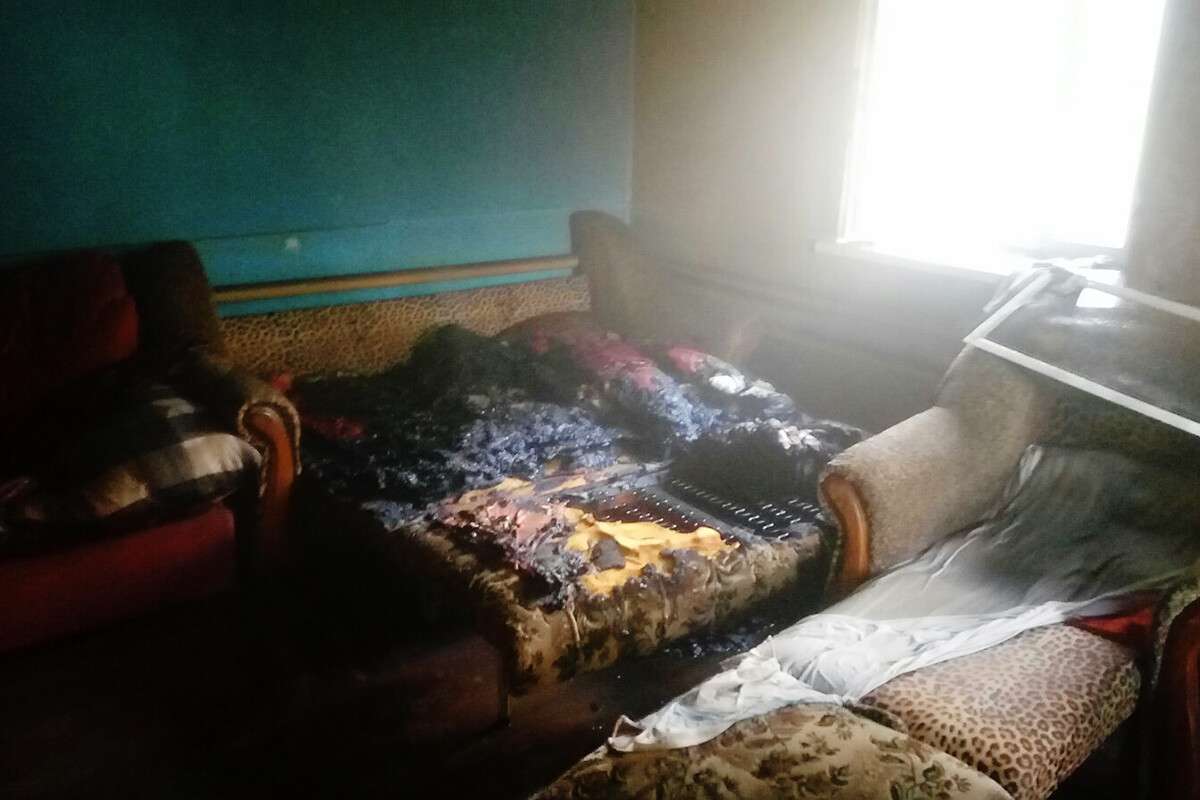 Под Днепром загорелся частный дом. Новости Днепра 