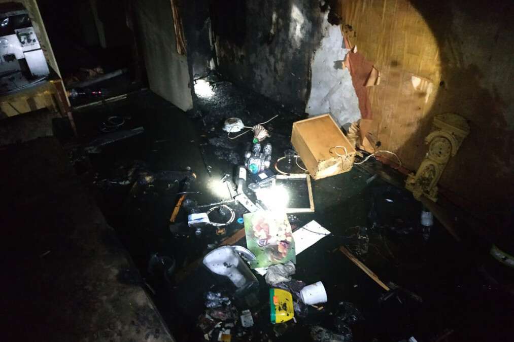 В Днепропетровской области на пожаре в квартире погиб мужчина: фото