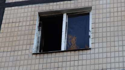 В Днепре на проспекте Героев горела квартира в 9-этажном доме