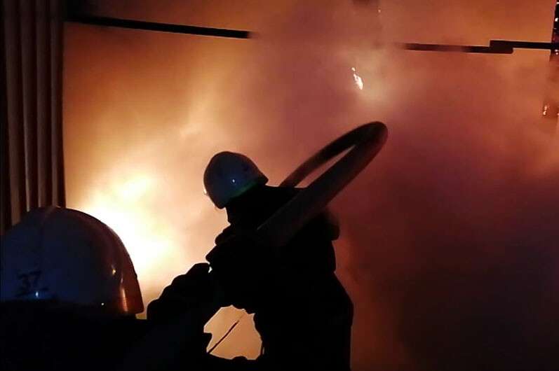 В Павлограде дотла сгорел грузовой автомобиль. Новости Днепра 