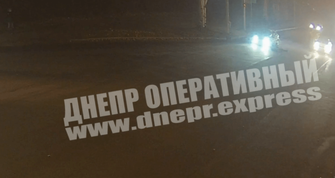 В Днепре на Донецком шоссе Daewoo сбил пешехода