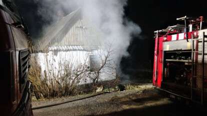 В Днепре на Серова горел жилой дом: во время пожара погиб мужчина