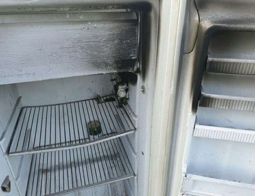 В Днепре загоревшийся холодильник стал причиной пожара в квартире