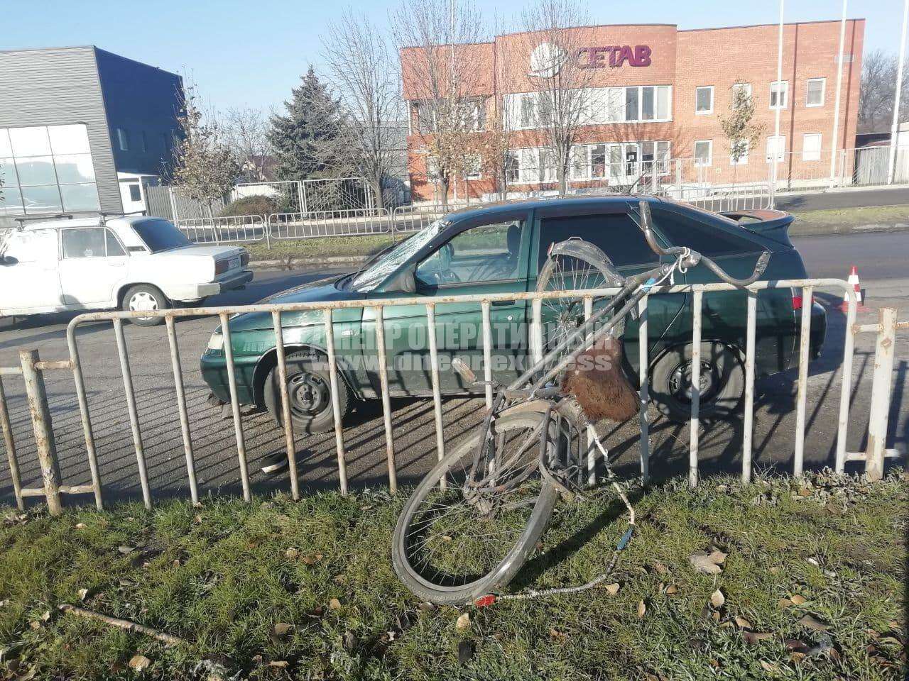 В Днепре на Донецком шоссе ВАЗ сбил мужчину. Новости Днепра