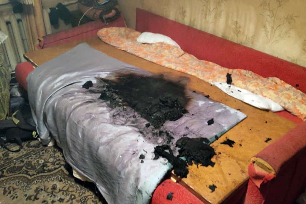 В Днепре на массиве Покровский произошел пожар в квартире