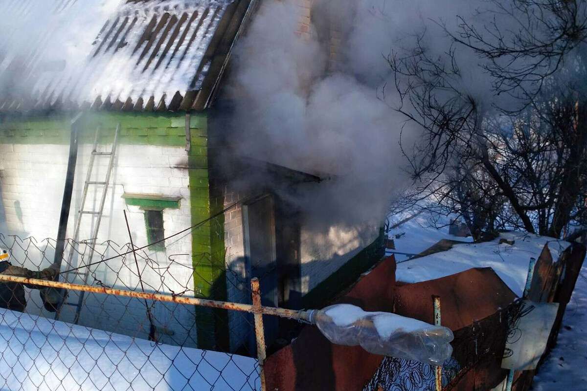 На Днепропетровщине во время пожара погиб мужчина