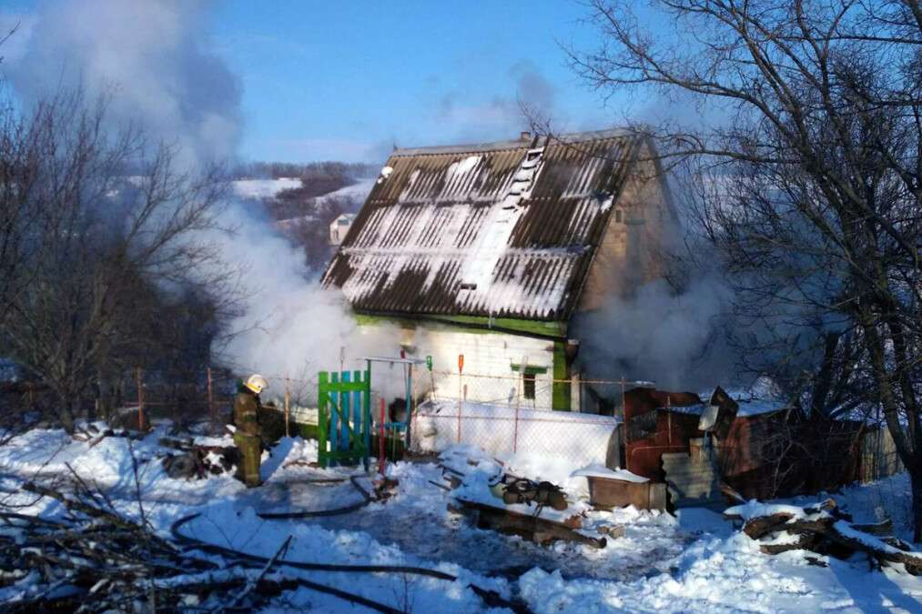 На Днепропетровщине во время пожара погиб мужчина2
