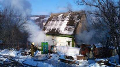 На Днепропетровщине во время пожара погиб мужчина2