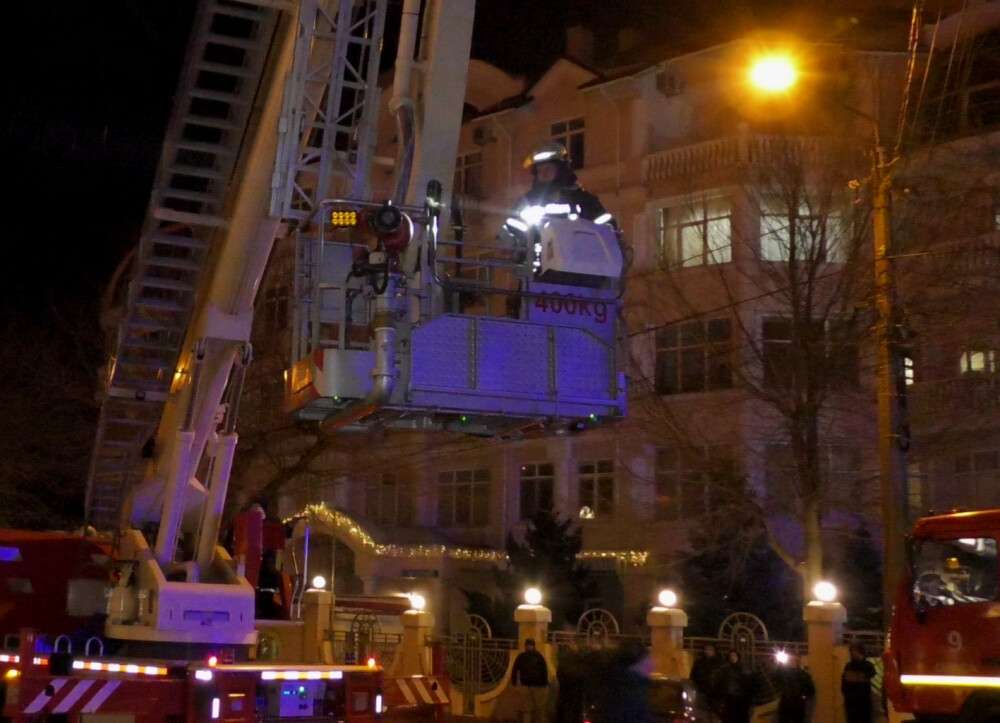 В Одессе случился масштабный пожар в отеле