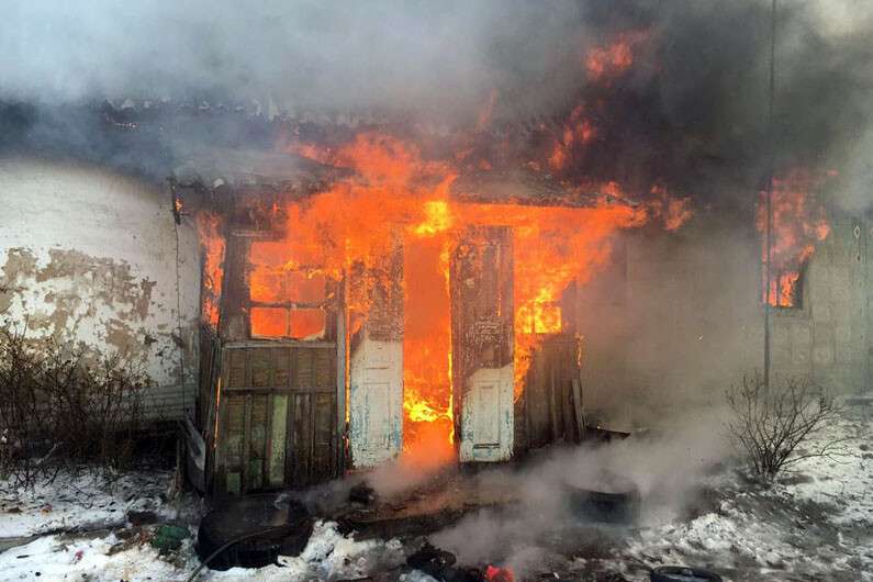 В Павлограде во время пожара погиб годовалый малыш
