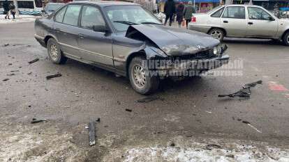 В Днепре на Каверина столкнулись четыре автомобиля