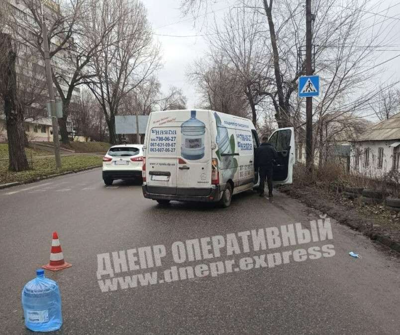 В Днепре на Алексиенко сбили женщину2