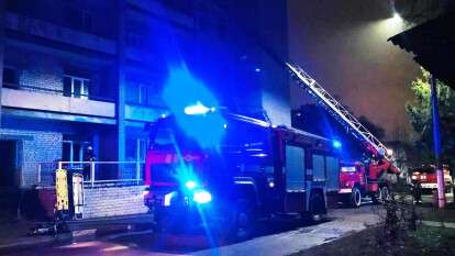В Запорожье горела инфекционная больница: 4 человека погибли, среди погибших был медик