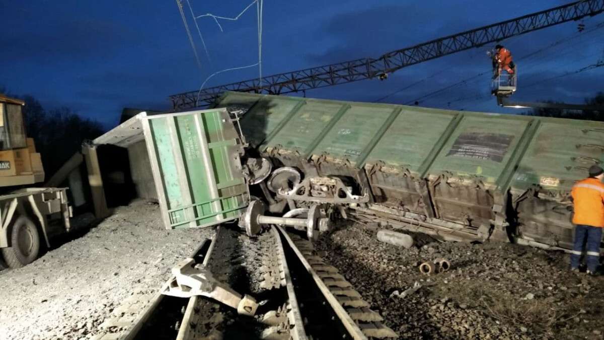 Авария на Приднепровской железной дороге