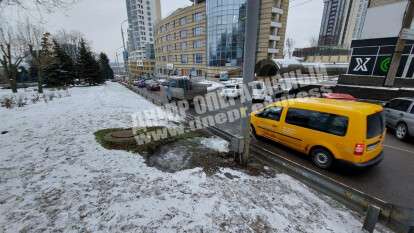 Прорыв в районе памятника Славы2