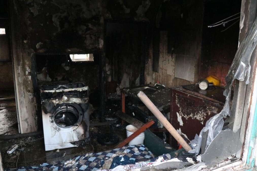 В Днепре на улице Писемского горел частный дом
