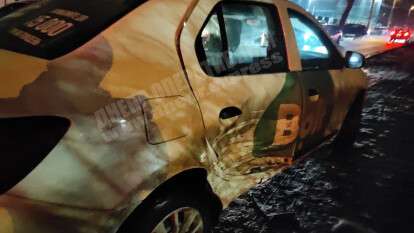 В Днепре на Калиновой такси Bolt столкнулось с Nissan