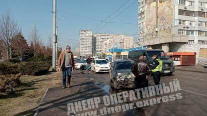 Днепр ДТП на Маршала Малиновского