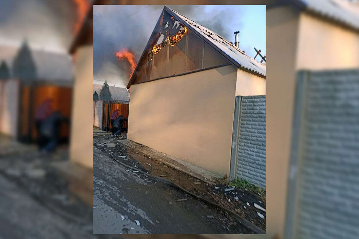 На Днепропетровщине горел частный дом и баня. Новости Днепра 