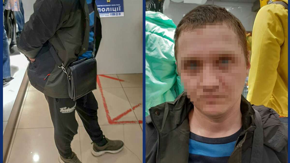 В Павлограде мужчина надел кроссовки и дал дёру из магазина