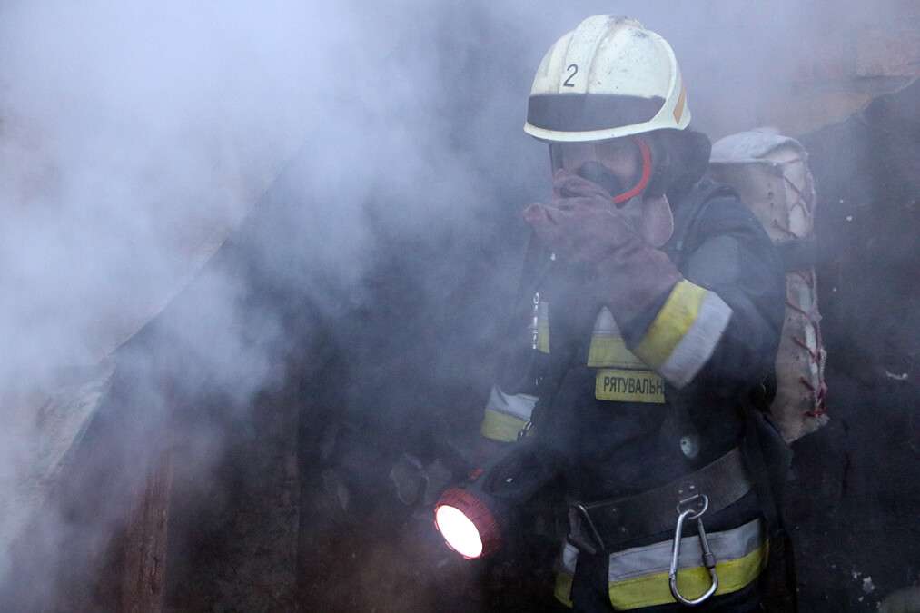 В центре Днепра горело подвальное помещение предприятия