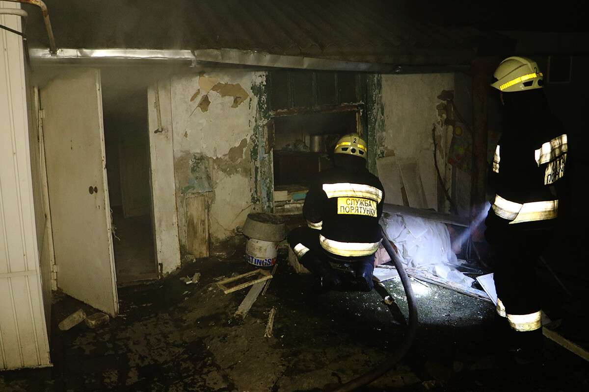 В Днепре во время пожара в жилом доме погибла женщина. Новости Днепра