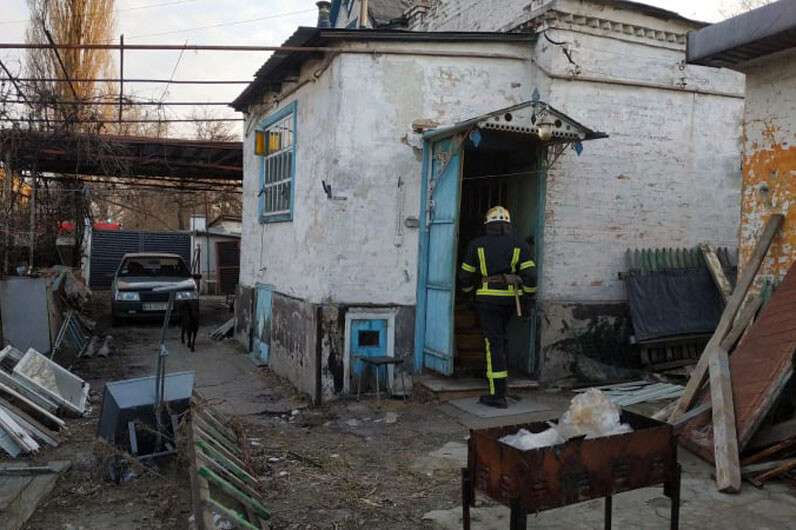В Днепре на улице Табачной во время пожара погиб мужчина