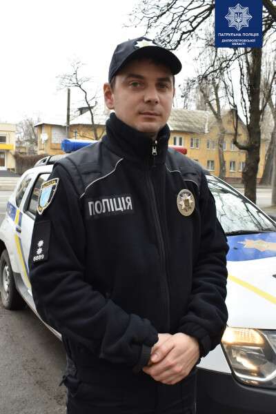 Под Днепром полицейский задержал вора в выходной3
