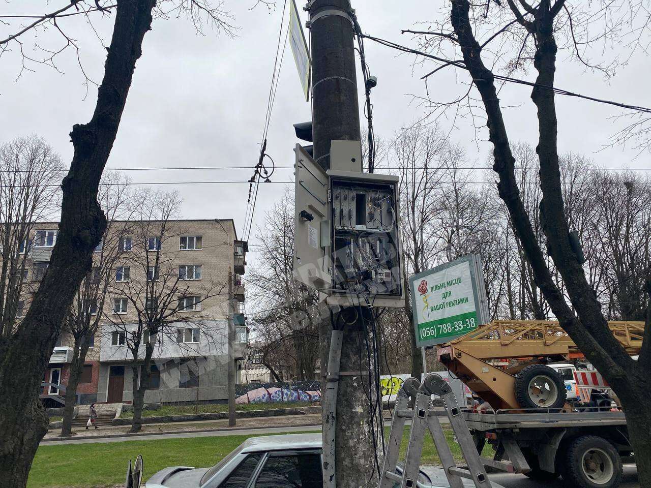 светофор на Гагарина