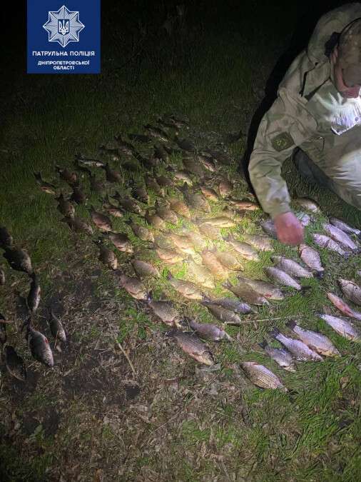 Под Днепром поймали рыбака-браконьера