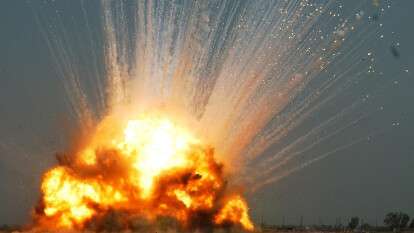 Нашли боеприпасы