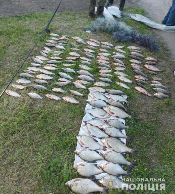 На Днепропетровщине полиция задержала браконьеров