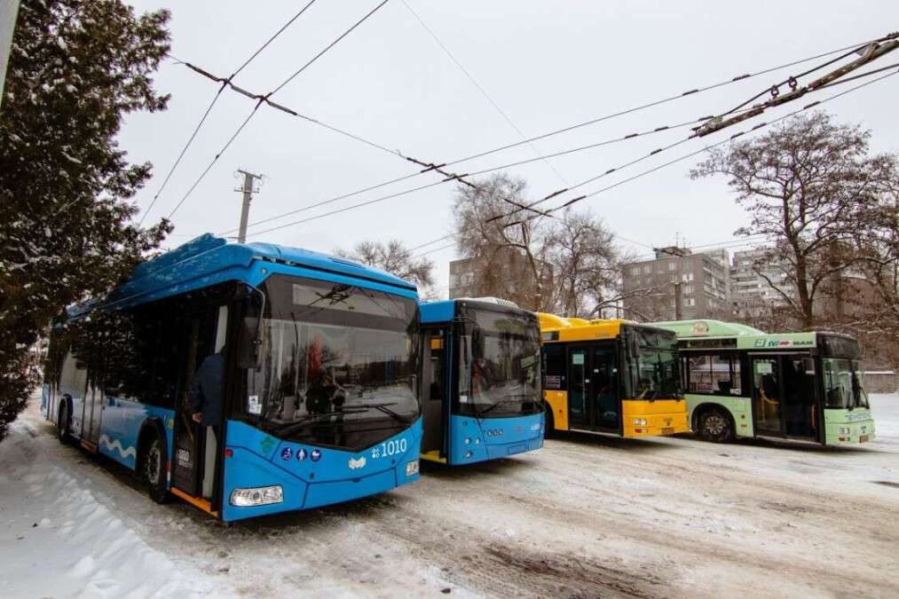 городские автобусы в днепре