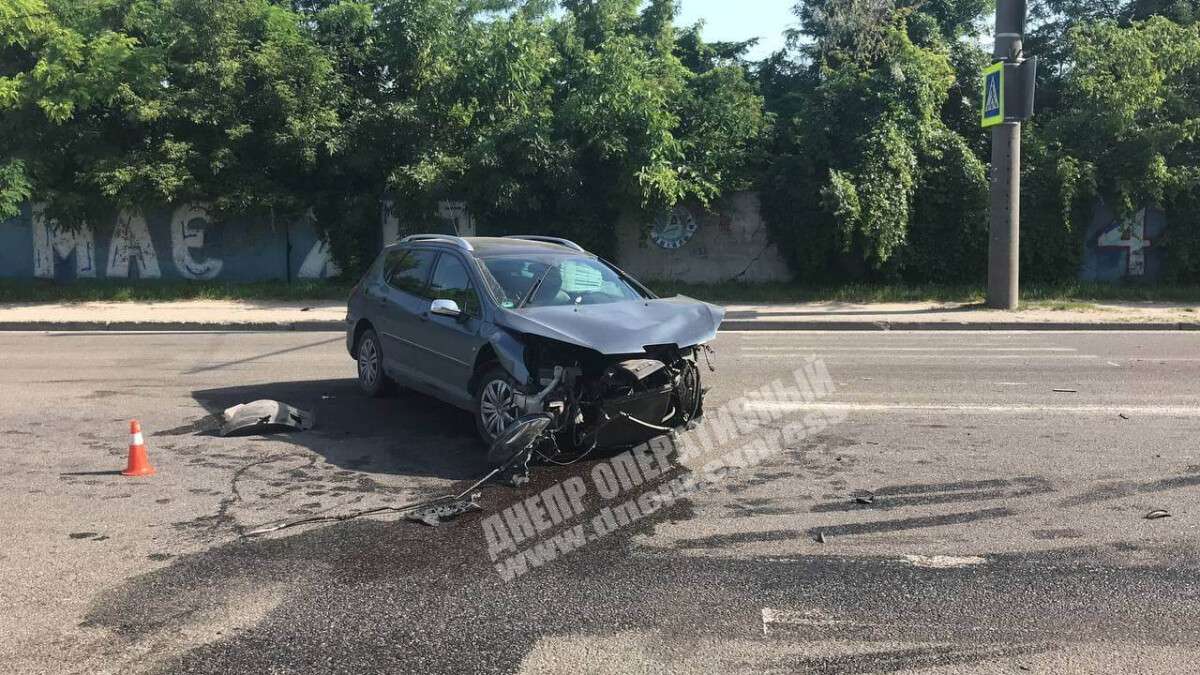 Авария на Гальченко в Днепре