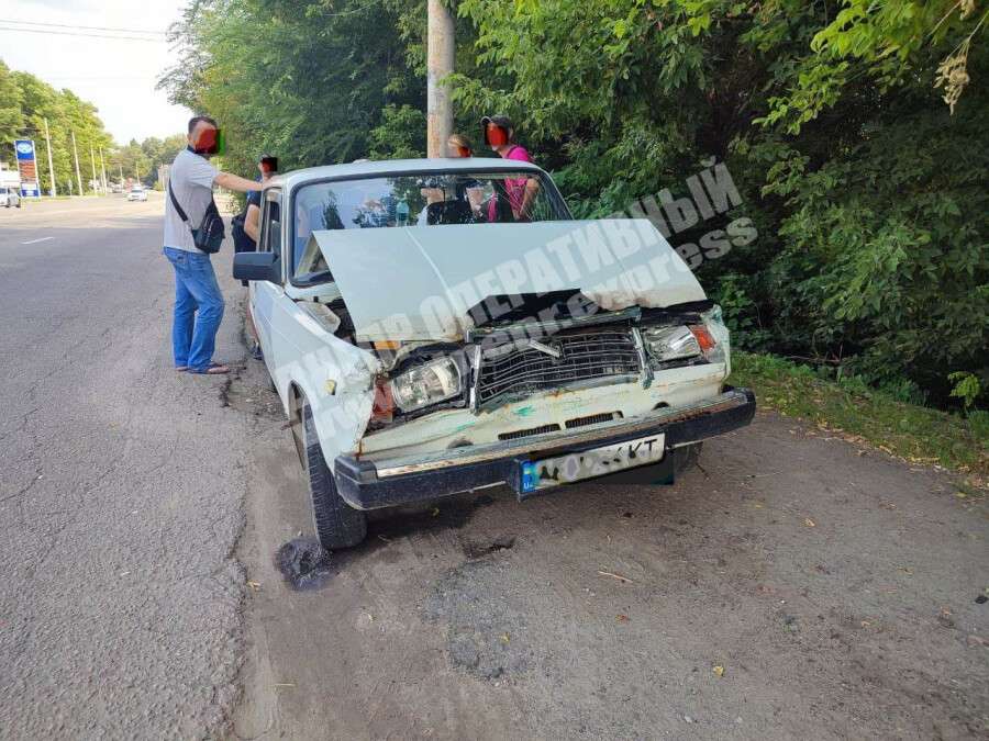 На Запорожском шоссе ДТП