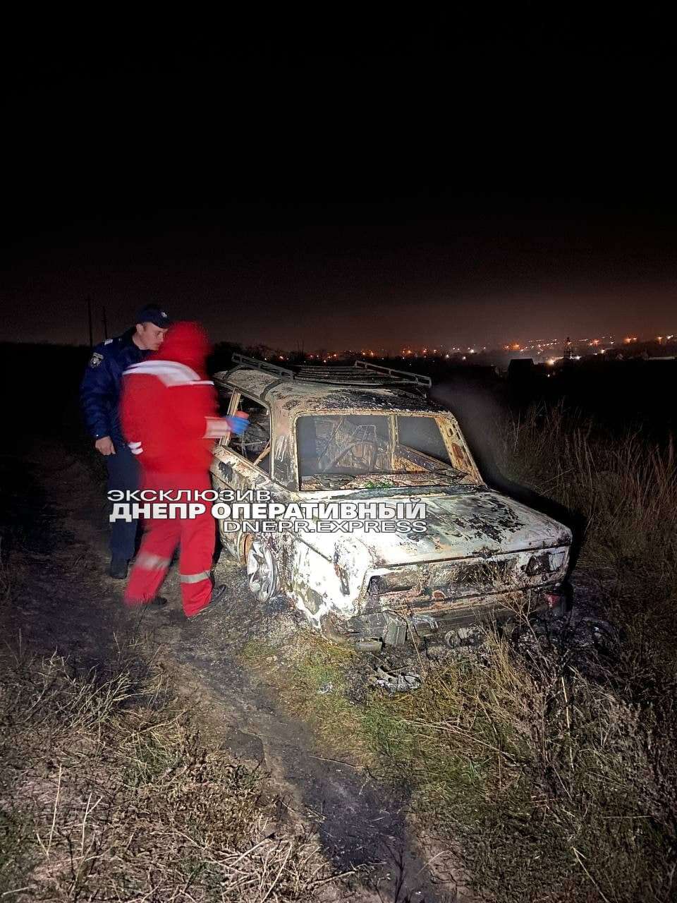 В ногинске сгорел автомобиль