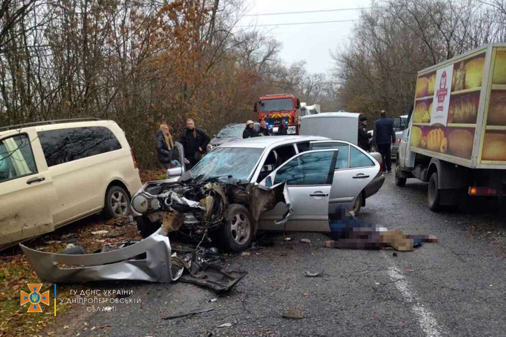 Смертельная авария в Днепропетровской области