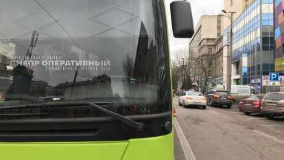 Автобус сбил пешехода в Днепре