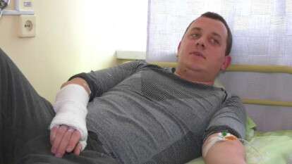 Духневич в больнице